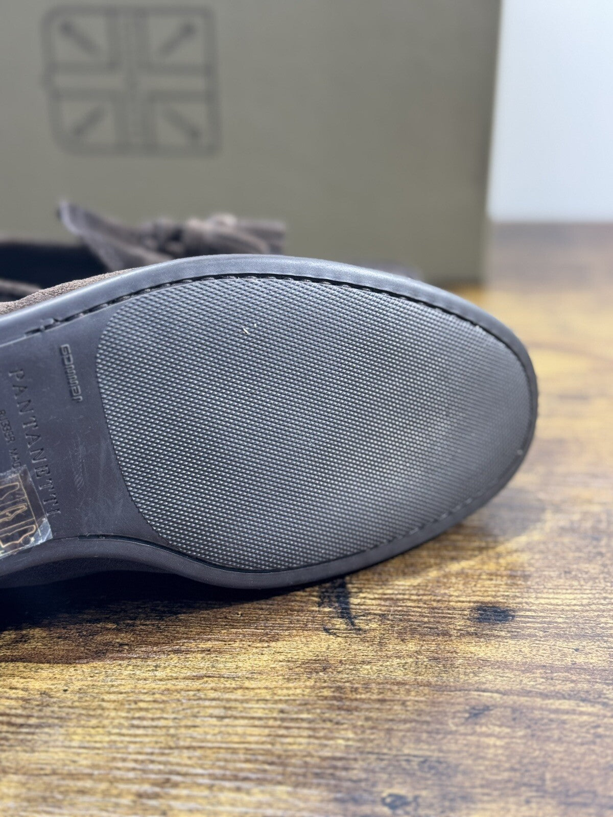 Pantanetti Mocassino  Uomo Nappine  Luxury Handmade Pantanetti Men Shoes 43