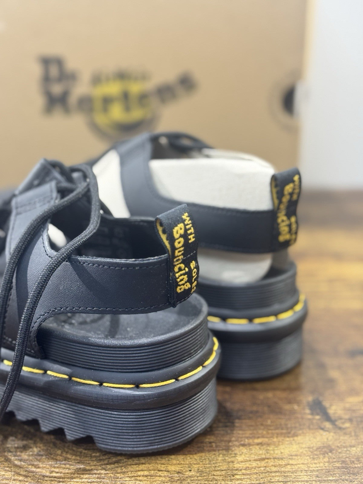 Dr Martens Sandalo Nartilla Pelle Nero Casual Dr Martens Donna 41