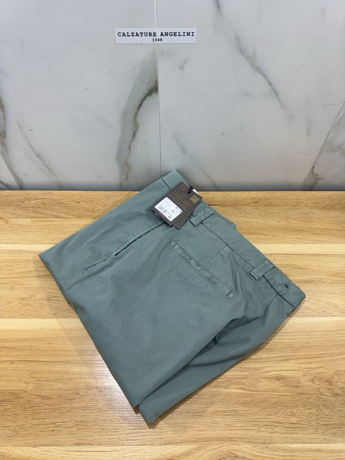 Berwich Pantalone Chiaia Long Cotone Stretch  Casual Uomo 52