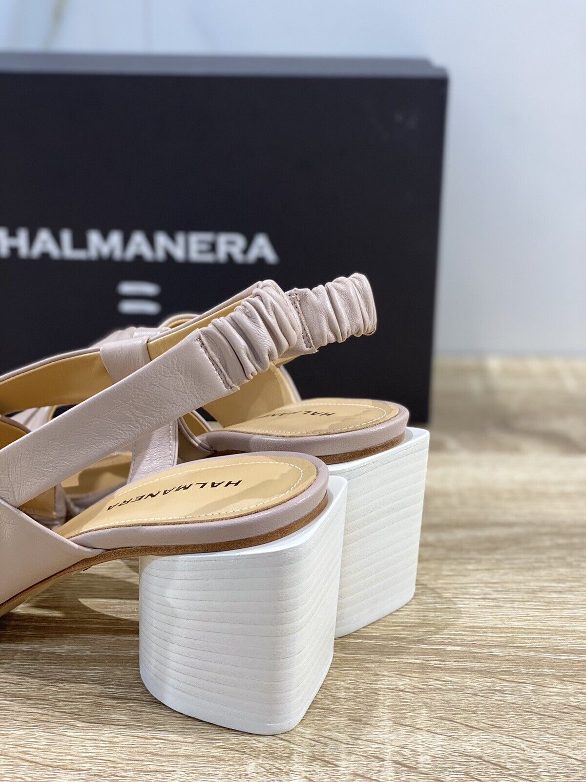 Halmanera Sandalo   donna Doris pelle Naturale   luxury shoes 40