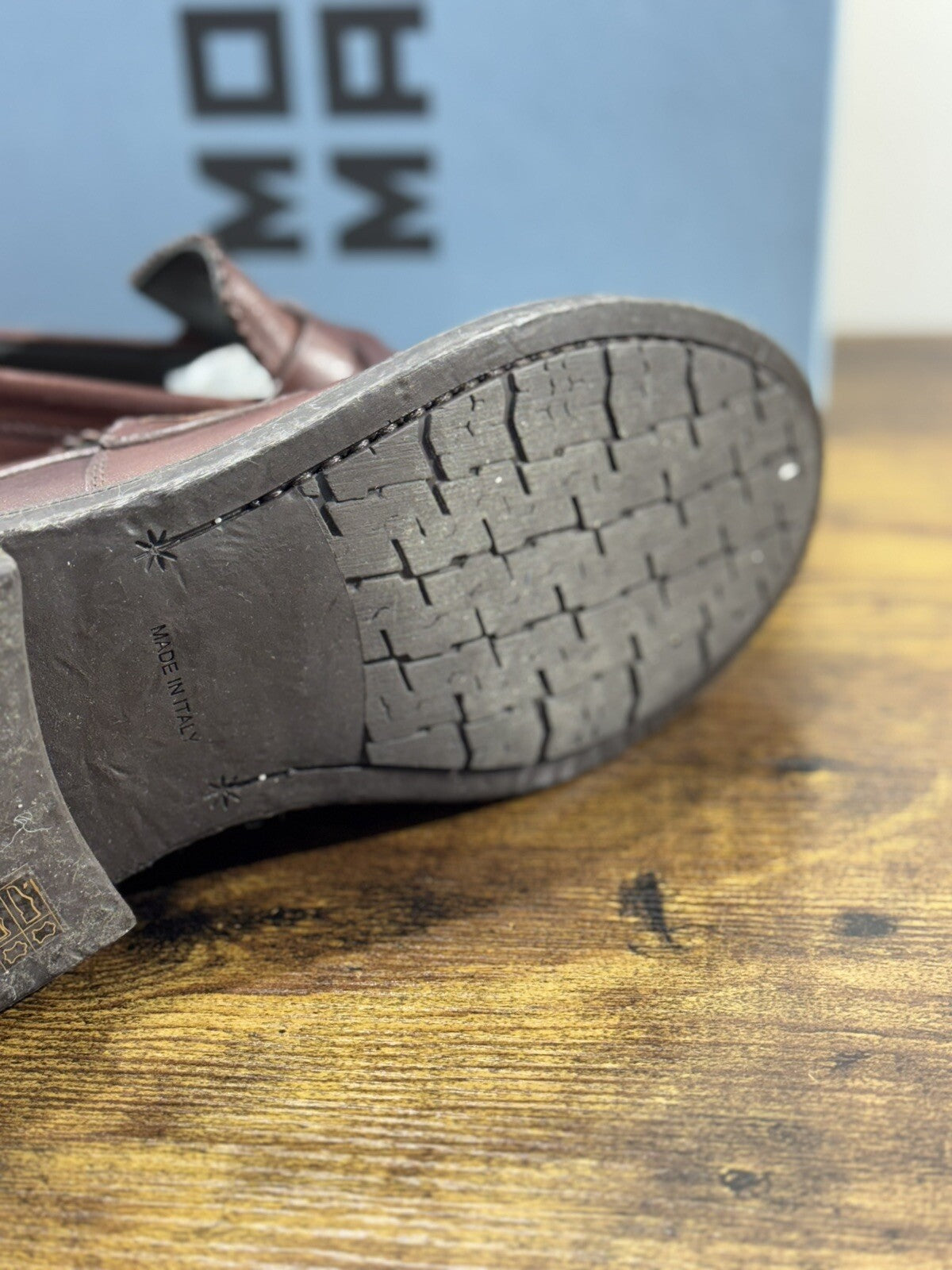 Moma Mocassino Uomo Pelle Cusna Ebano     luxury moma men shoes 42.5