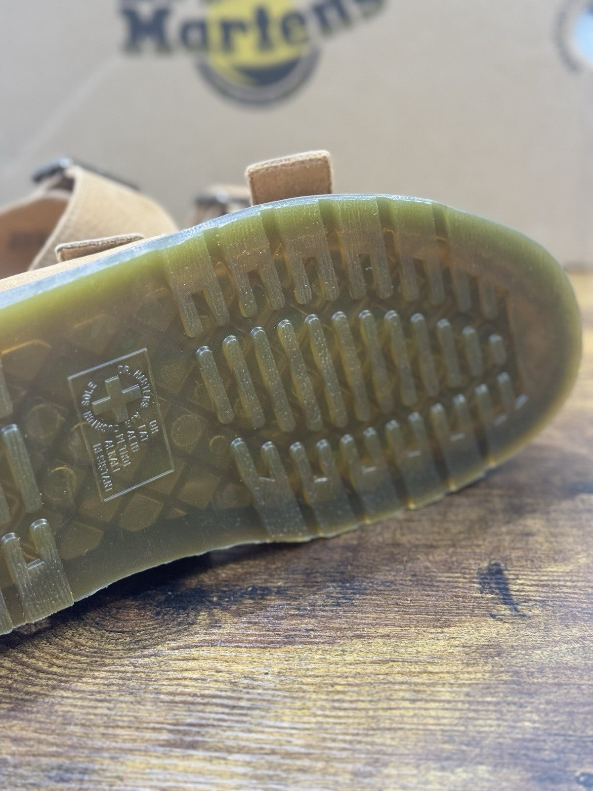 Dr Martens Sandalo  Josef    Pelle Tan Casual Dr Martens Uomo 44