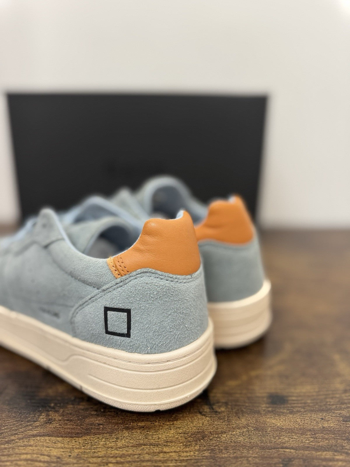 D.a.t.e. Court 2.0 Sneaker Pelle Suede Sky  Casual Uomo 42