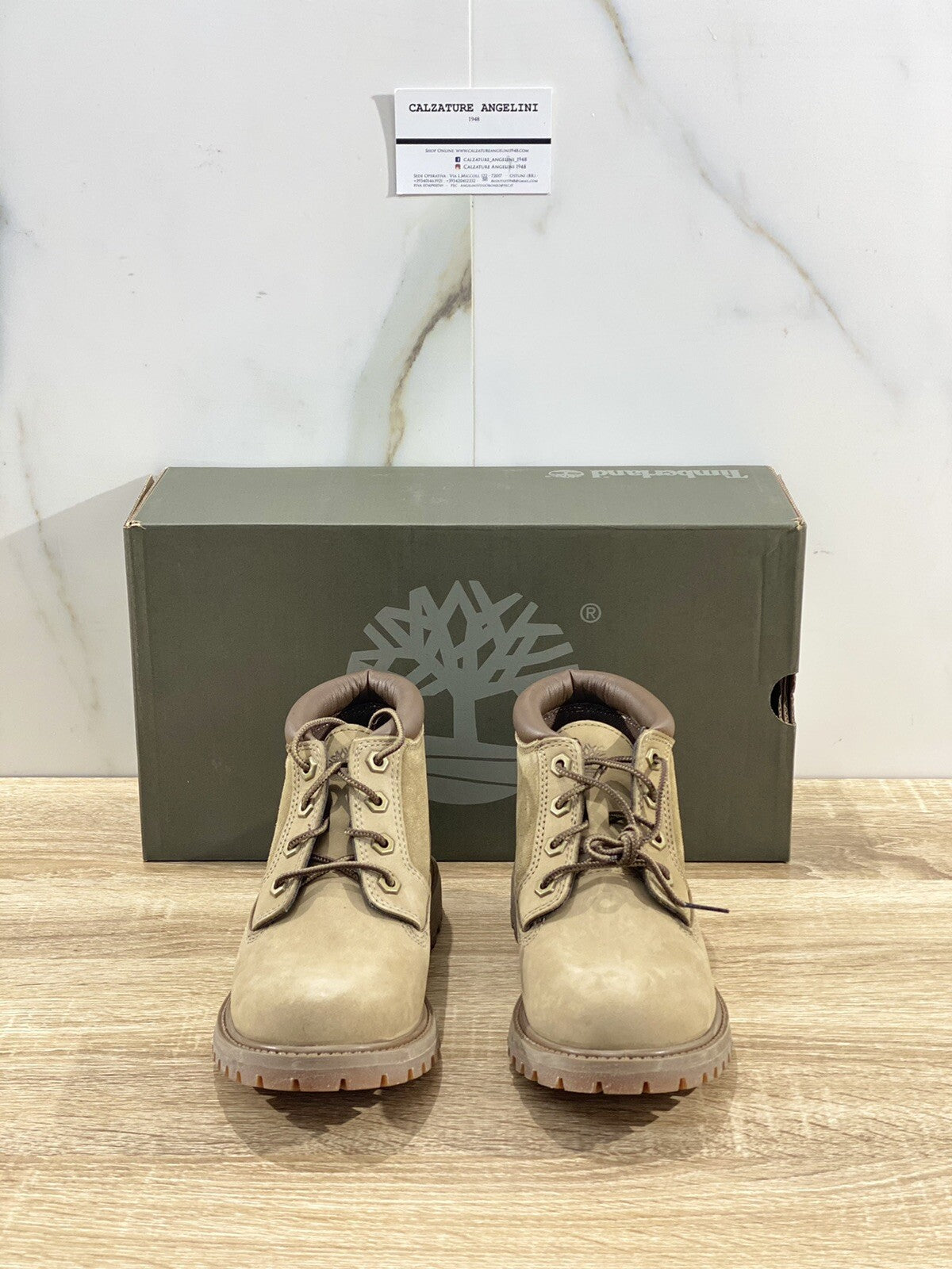 Timberland Nellie Chukka Boot In Nubuck Light Brown Icon Boot 37