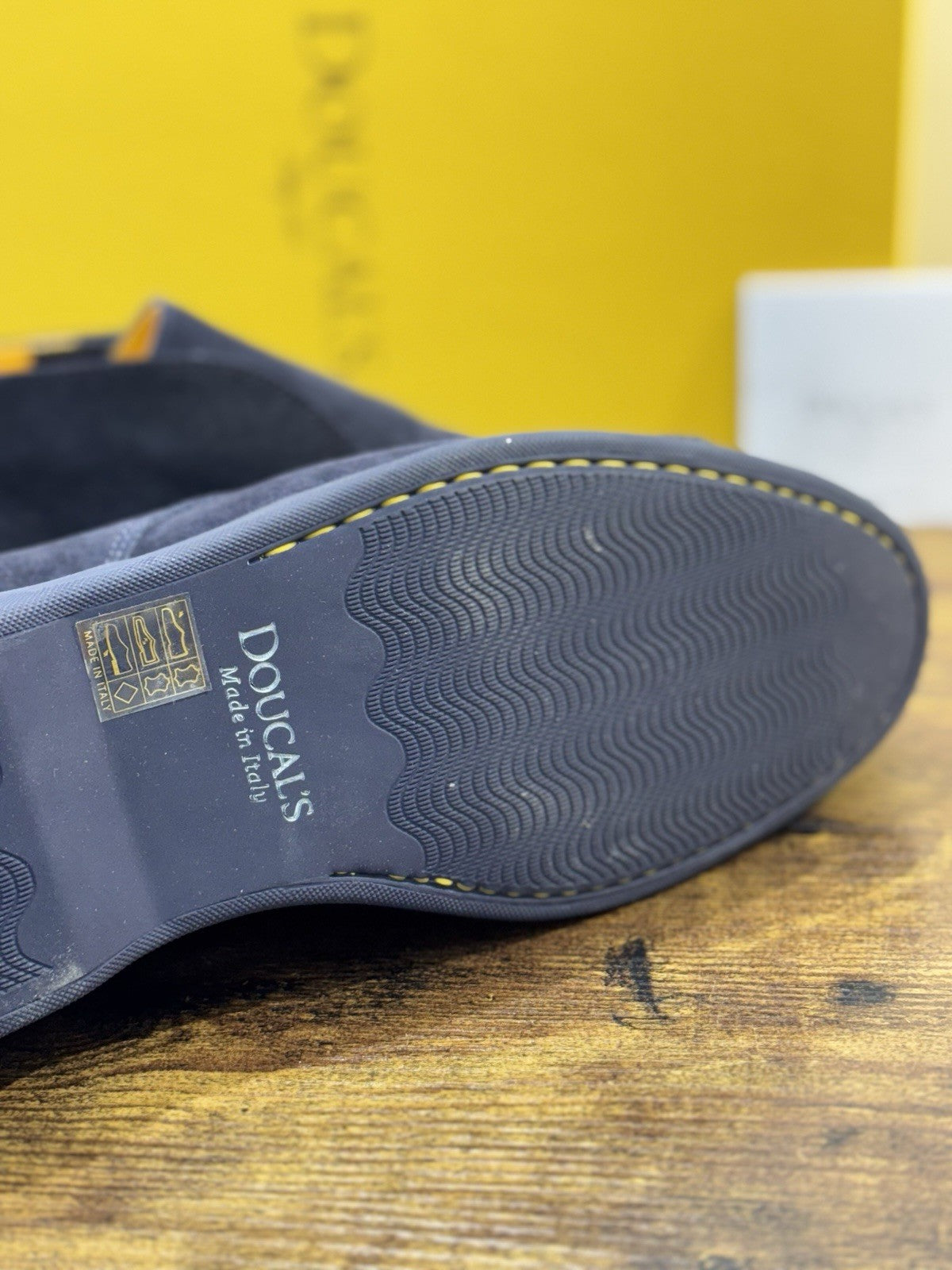 Doucal’s Scarpa Uomo Polacchino Open Walk  Pelle    Luxury Men Doucal’s 42.5