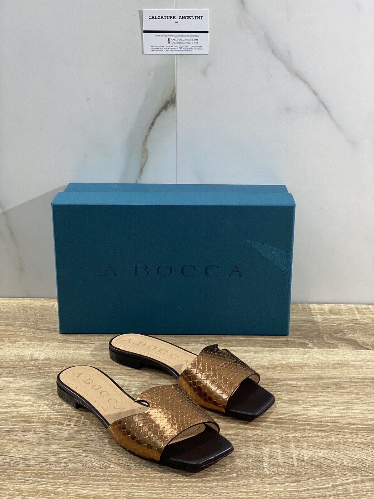 A.Bocca sandalo donna Pitone Rum  luxury woman sandal A.Bocca  37