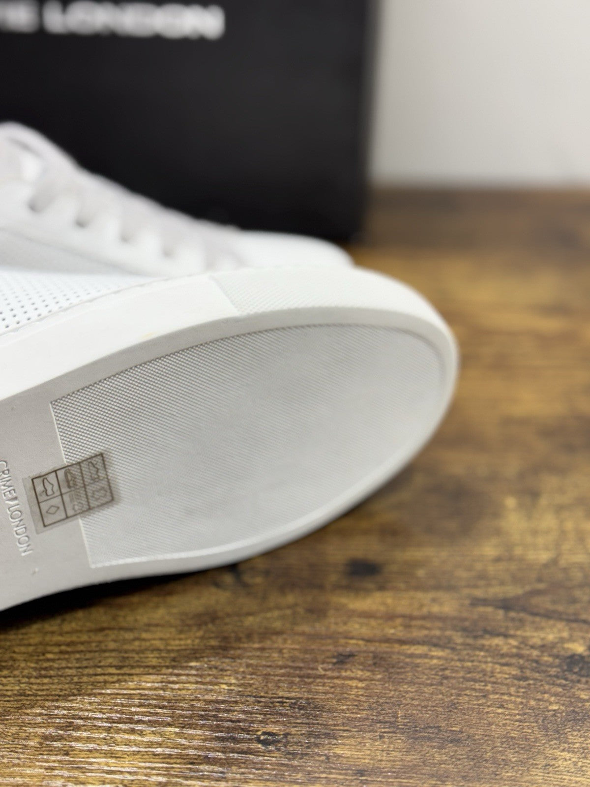 Crime London Sneaker Uomo Low Top Essential      Pelle   Casual Men Shoes 39