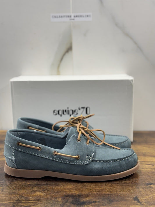 Equipe 70 Scarpa Da Barca Suede Sky Uomo 43