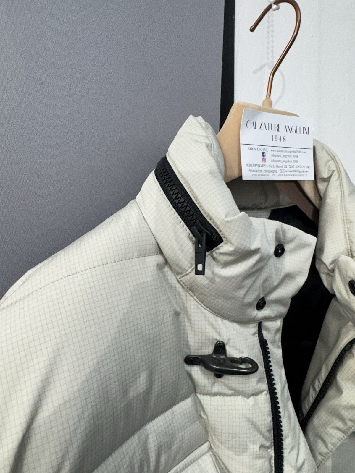 Fay Piumino Ghiaccio  Con Cappuccio  Luxury Fay Uomo XL