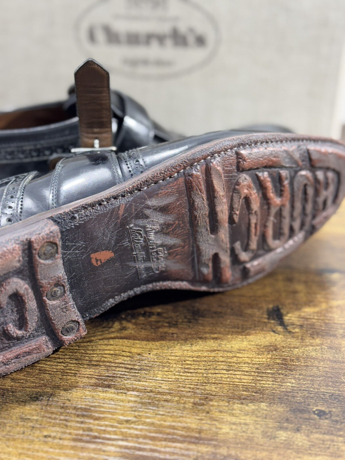 Church’s Shangai Mocassino Uomo Polish Grey  Luxury Icon Men Church’s  40.5