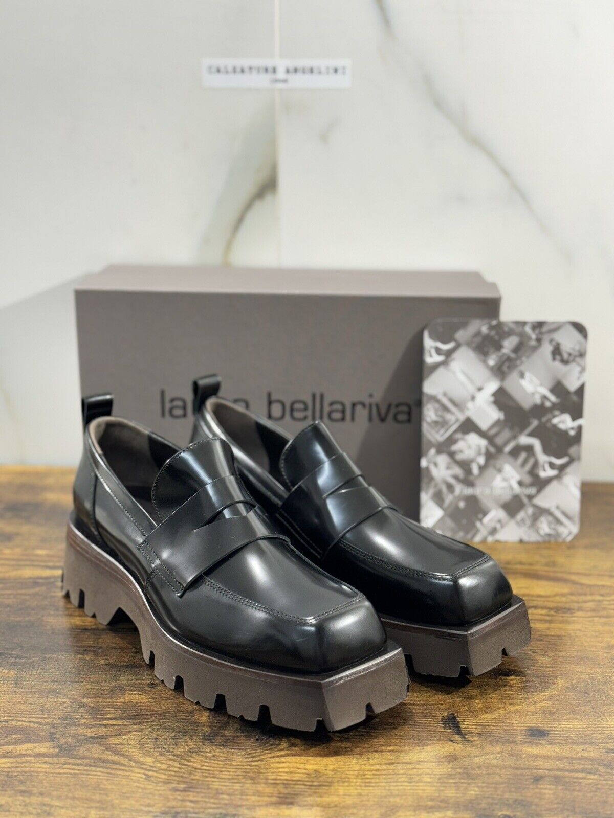 Laura Bellariva Mocassino Donna Nero    Pelle   Extra light 38