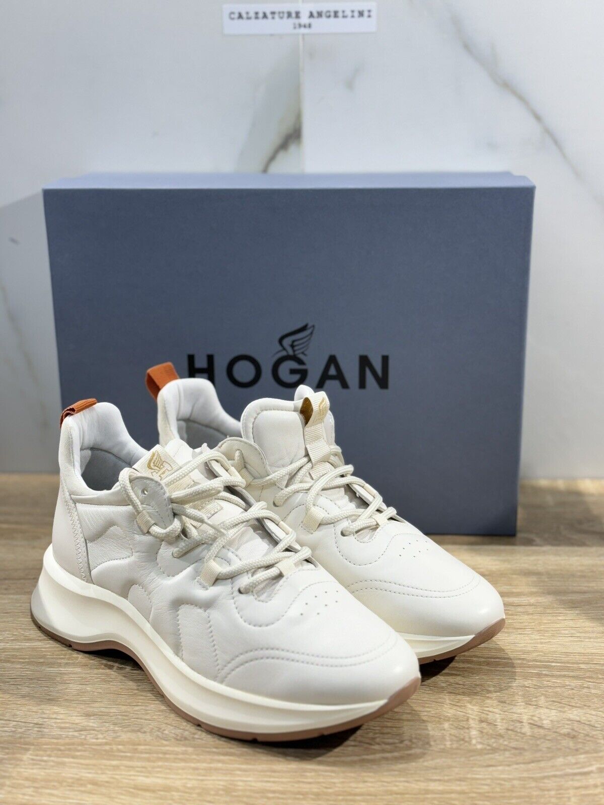 Hogan H585  Sneaker Donna Bianca  Casual Woman Hogan Shoes 40