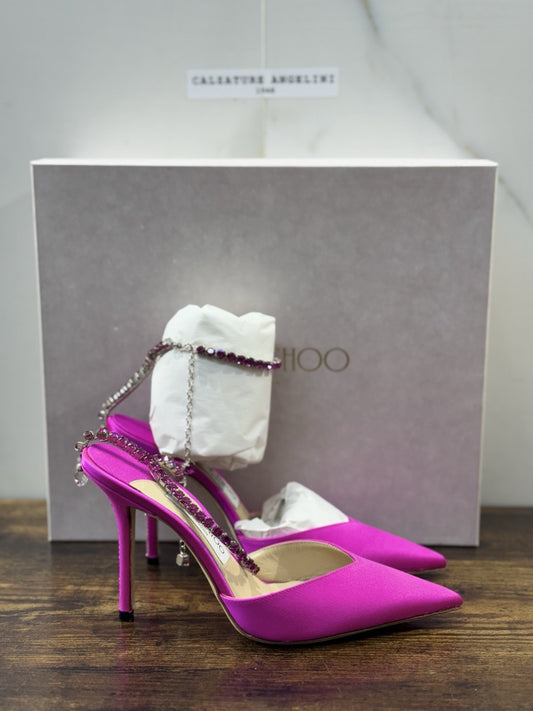Jimmy Choo Saeda 105 Sandalo Luxury Jimmy Choo Scarpa Donna 37