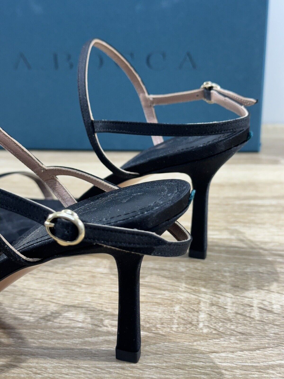 A.Bocca Sandalo Donna Love Nero Luxury Woman Sandal A.Bocca 40