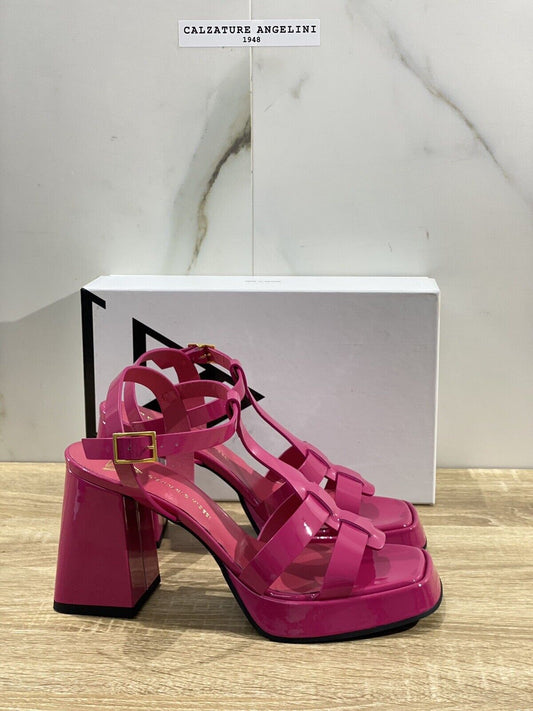 Giampaolo Viozzi Sandalo Donna Fuxia Luxury Woman Sandal 41