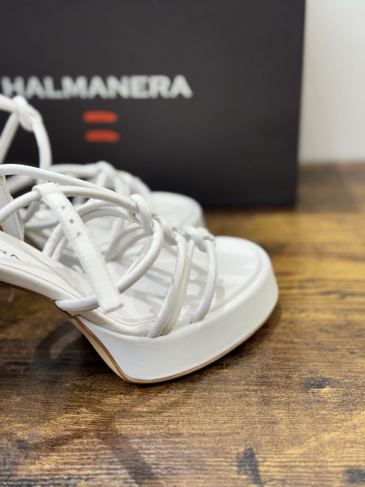 Halmanera Sandalo Pelle Tofu  Con Tacco Causal Halmanera Donna 41