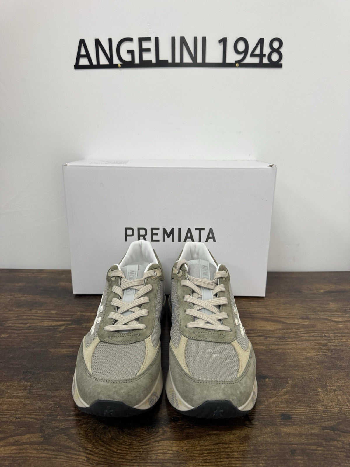 Premiata Moerun Sneaker Suede Verde Casual Premiata Uomo 43