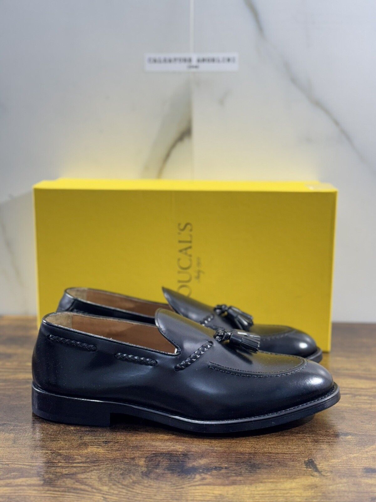 Doucal’s Scarpa Uomo Mocassino Nappine Nero   Luxury Men Doucal’s Shoes 40