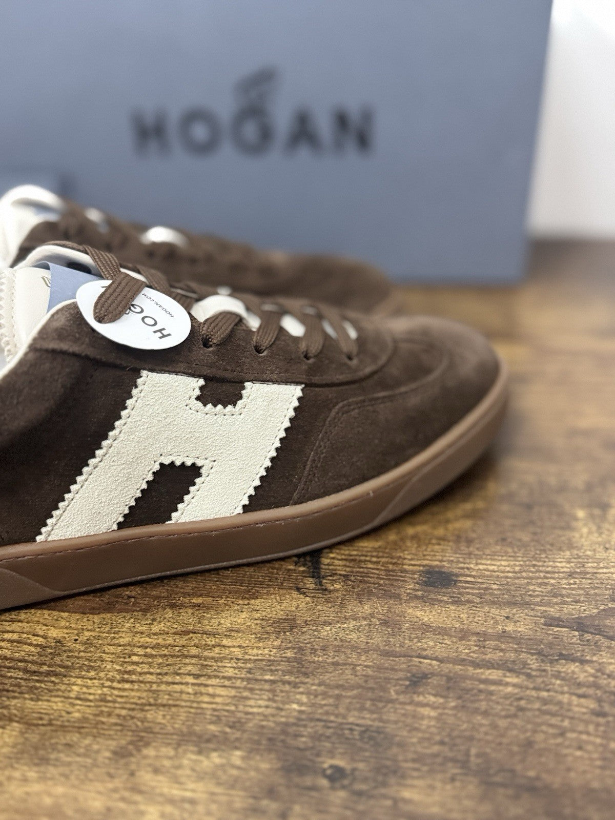 Hogan Cool Sneaker Suede Brown  Casual Hogan Scarpa Uomo 41.5