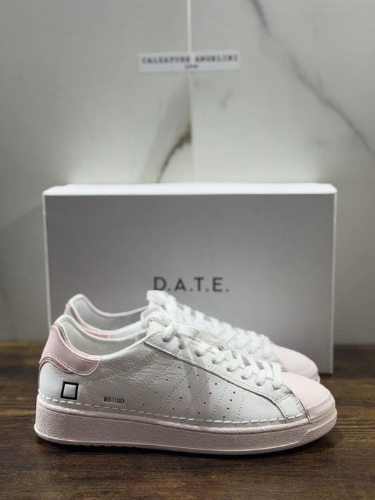D.A.T.E Base Island  Sneaker Bianca Pink Causal Scarpa Donna 38