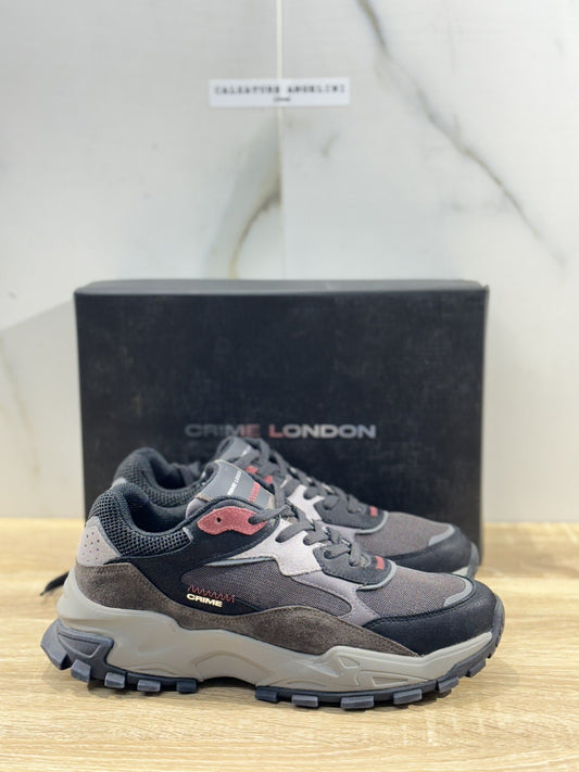 Crime London Sneaker Uomo Sprint Runner          Pelle  Casual Men Shoes 40