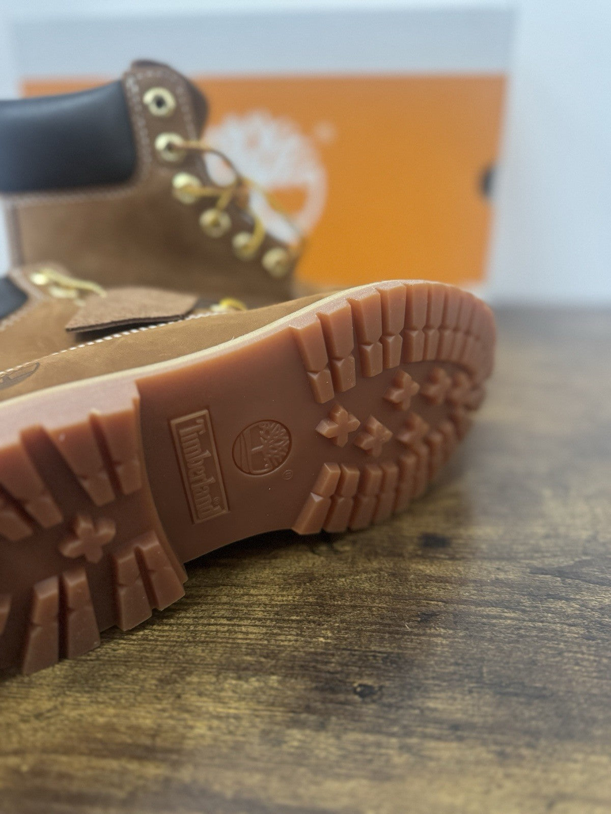 Timberland Icon Boot 6 In Lace Waterproof Pelle Brown Donna 38