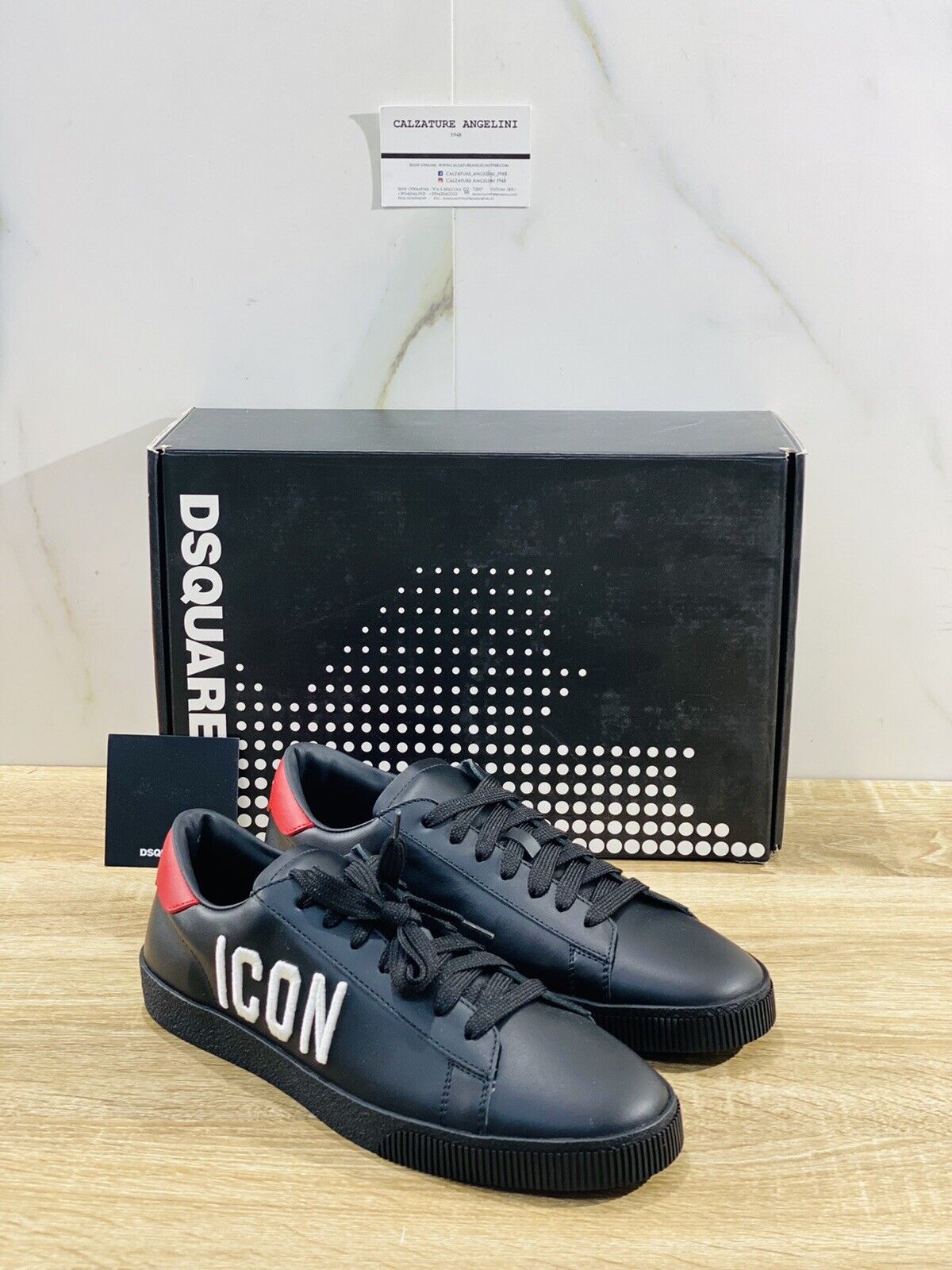 Dsquared2 sneaker uomo Icon Cassetta luxury men shoes dsquared 41.5