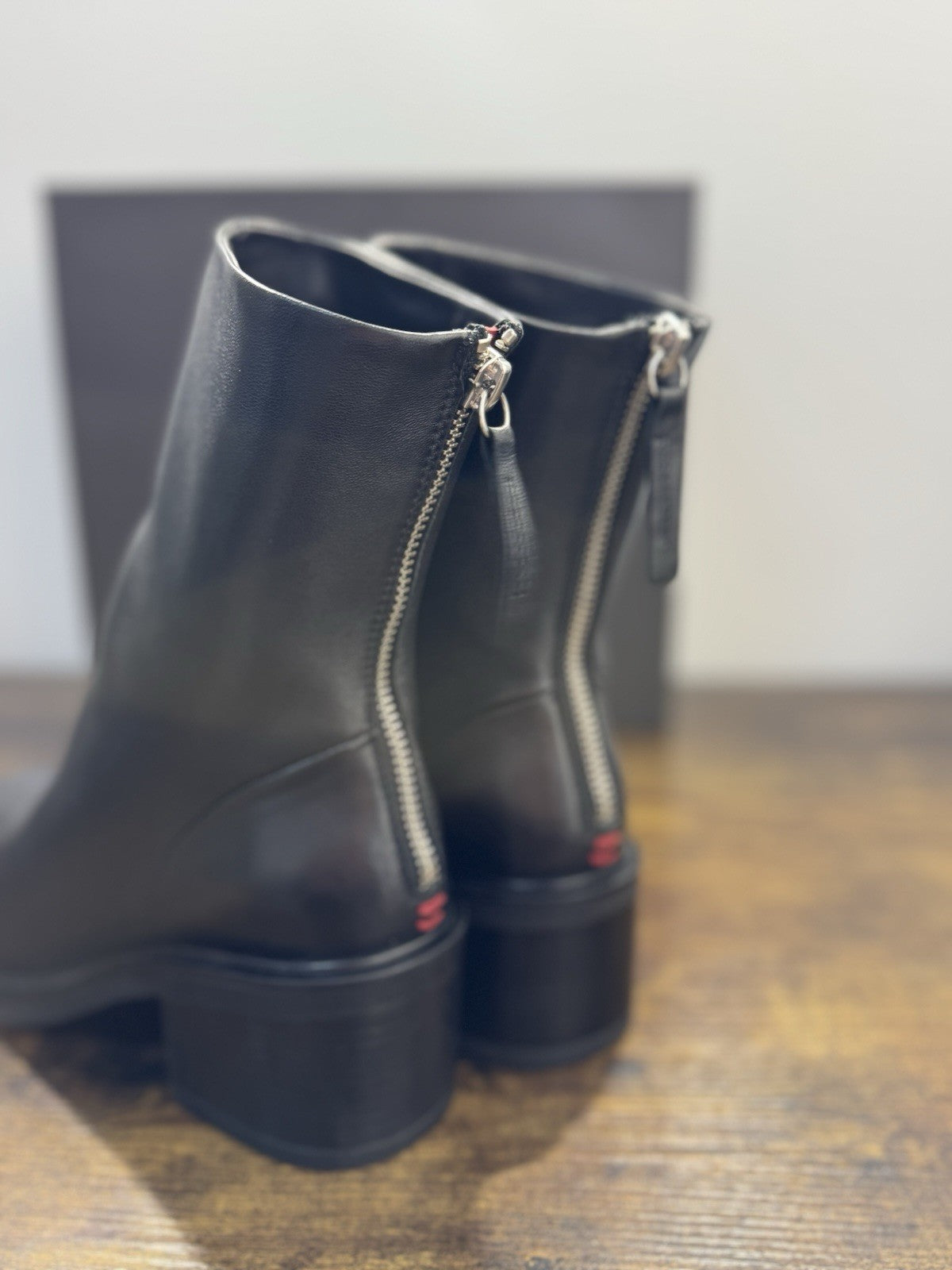 Halmanera Chelsea Boot  Nole Pelle Nero Casual Boot Donna 37