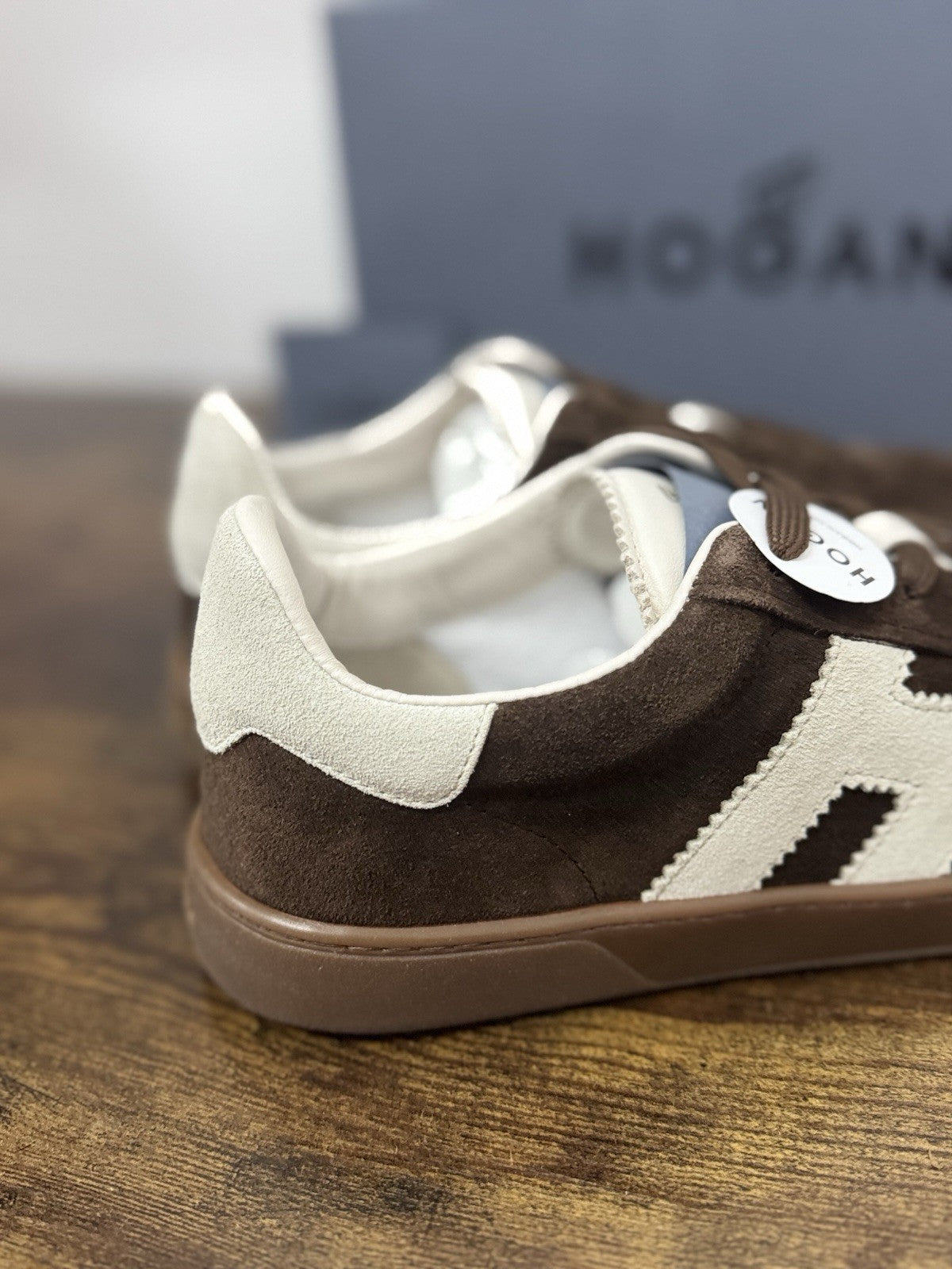 Hogan Cool Sneaker Suede Brown  Casual Hogan Scarpa Uomo 43.5