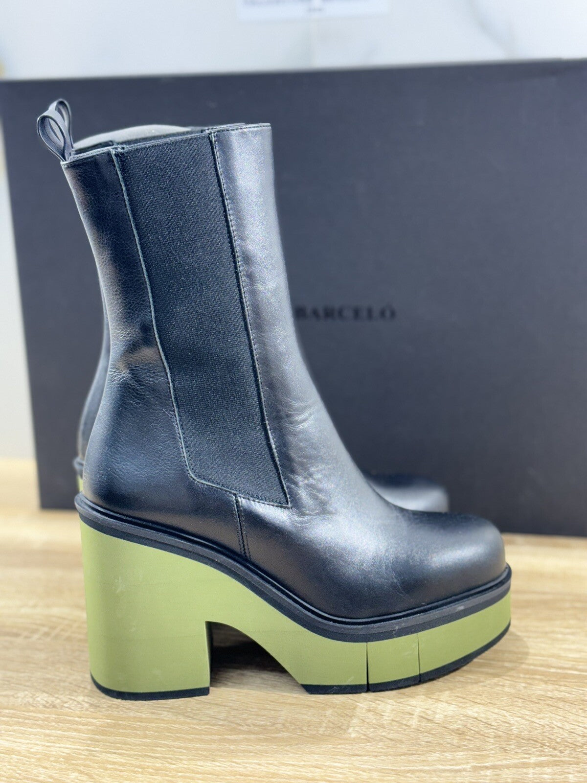 Paloma Barcelo’ Stivaletto Celia  Donna Pelle Nero Extra Light 37