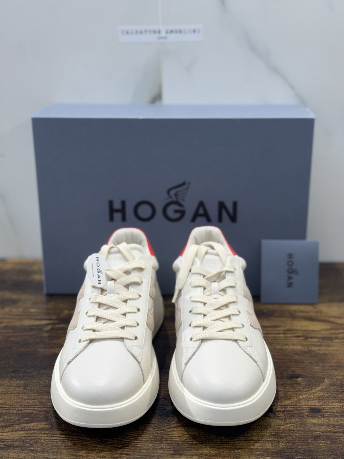 Hogan H562 Rebel Sneaker Pelle Casual Burro   Hogan Scarpe Donna 41