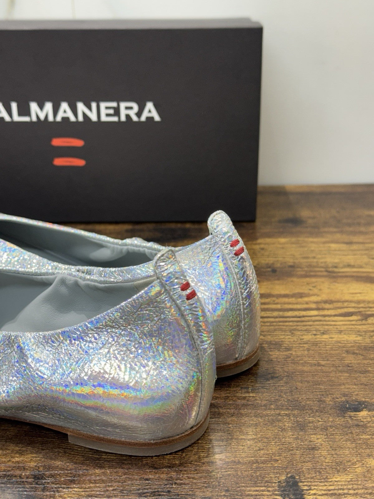 Halmanera Ballerina Super Soft  Pelle Rainbow Top Quality Donna 37
