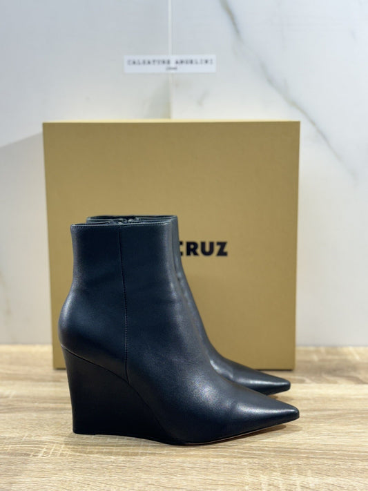 Lola Cruz Stivaletto Donna Pelle Zeppa Nero Casual Shoes Woman Lola Cruz 37