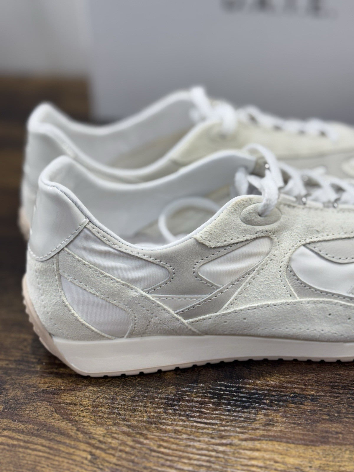 D.A.T.E Fuga Low  Ballerina Sneaker Bianca Causal Scarpa Donna 39