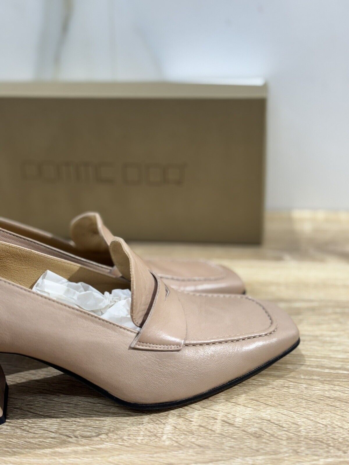 Pomme D’or Mocassino  Donna Pelle Sand   Luxury Handmade Woman Pomme D’or 41