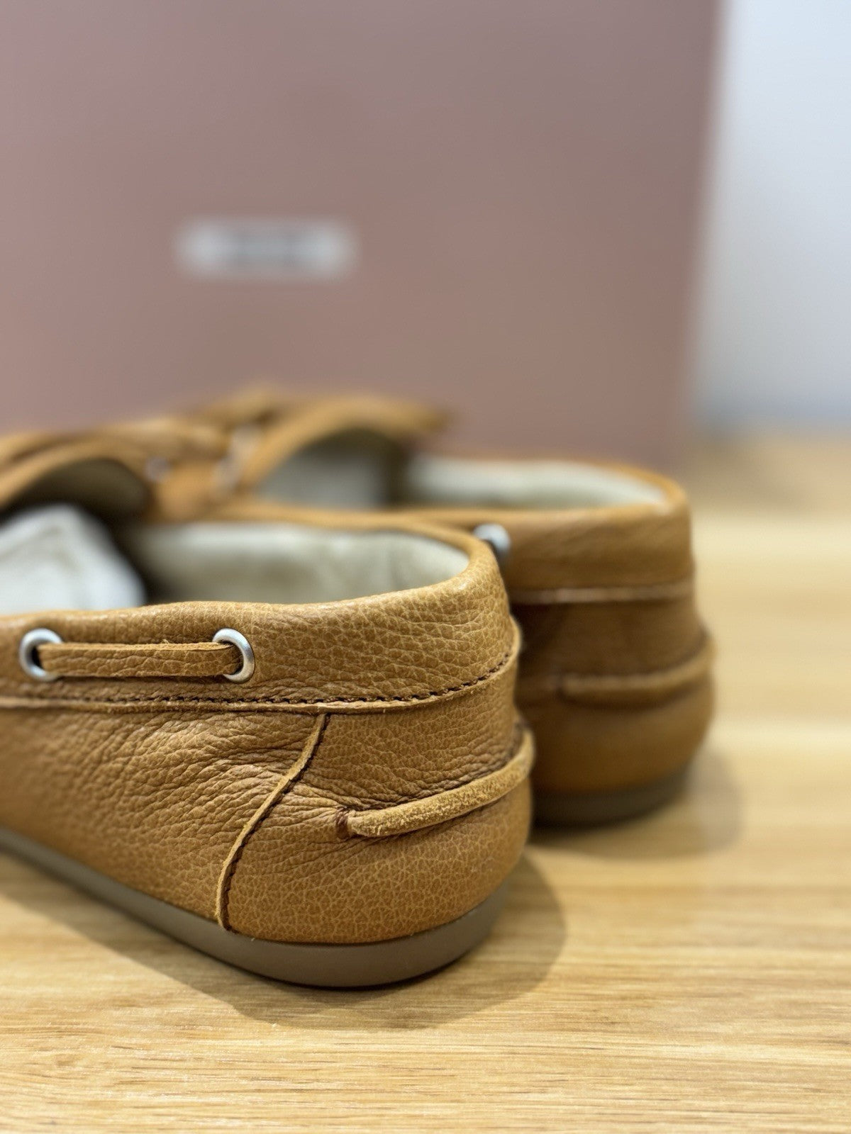 Miu Miu Mocassino Pelle Cuoio Luxury Miu Miu Donna 37