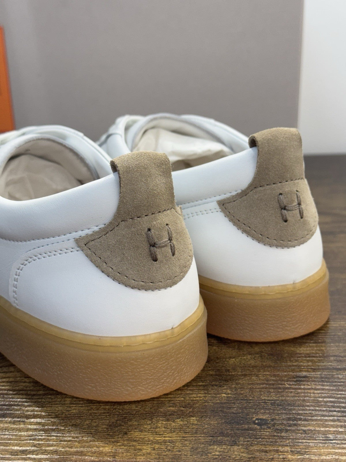 Henderson Baracco Sneaker Pelle Bianco   Casual Luxury Uomo 42