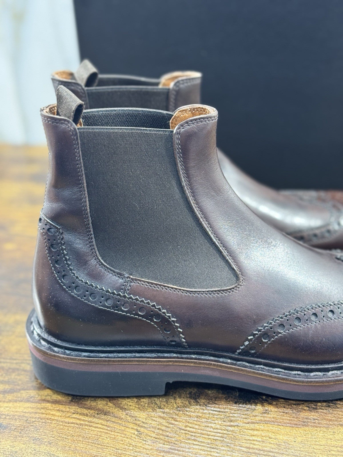 Premiata Chelsea Boot Uomo 1 Linea Pelle Ebano Luxury Premiata Men Boot 44
