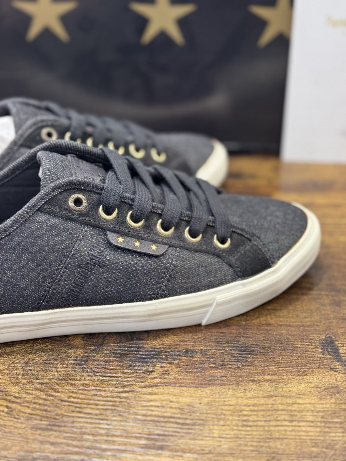 Pantofola D’oro Sneaker  Arda Canvas Nero  Casual Scarpa  Uomo 40