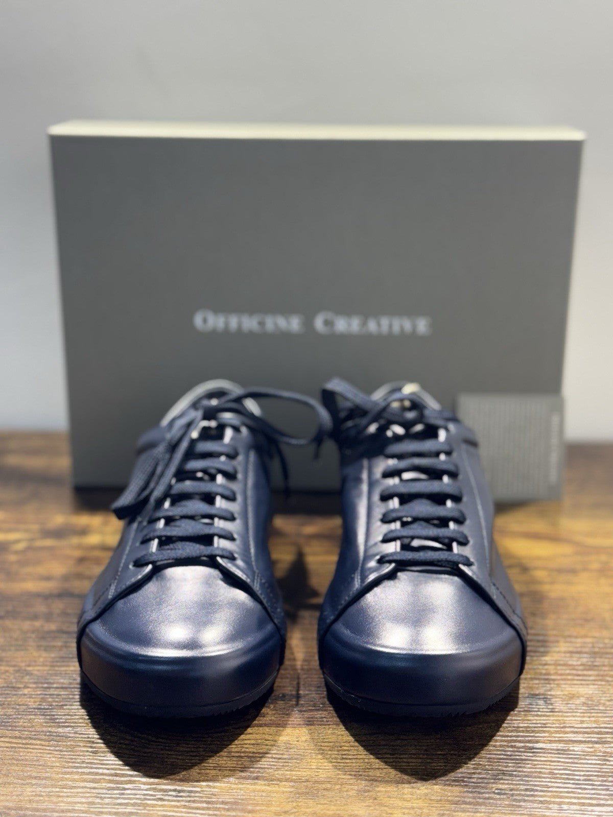 Officine Creative Sneaker Essence Pelle  Handmade In Italy Casual Luxury Uomo 44
