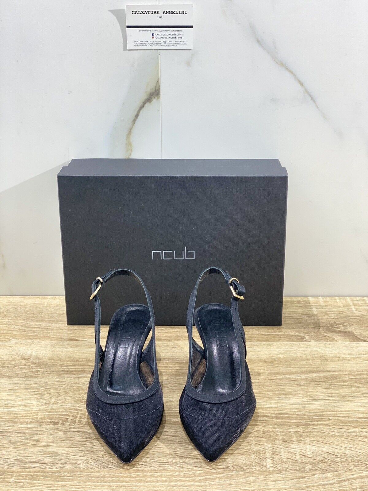 Ncub Sandalo donna Aida  rete Nero  luxury sandal NCub 36