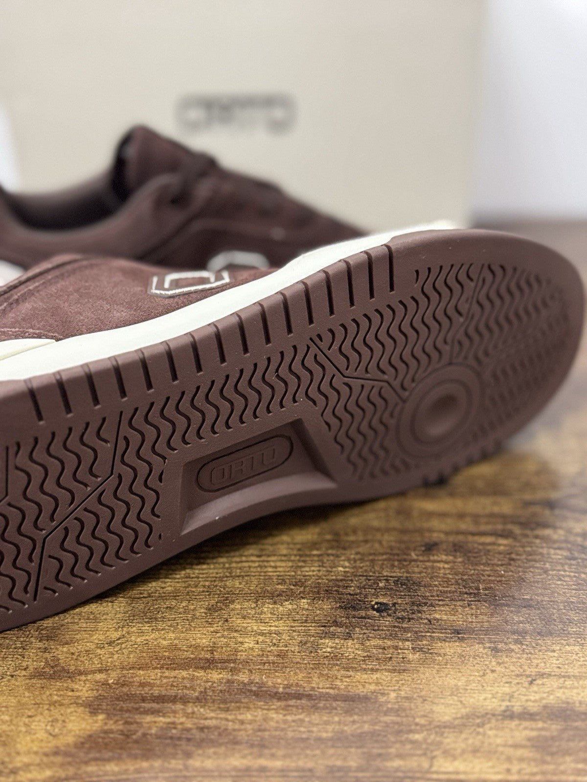 Orto Sneaker Eclipse Suede Marrone Casual Uomo 44