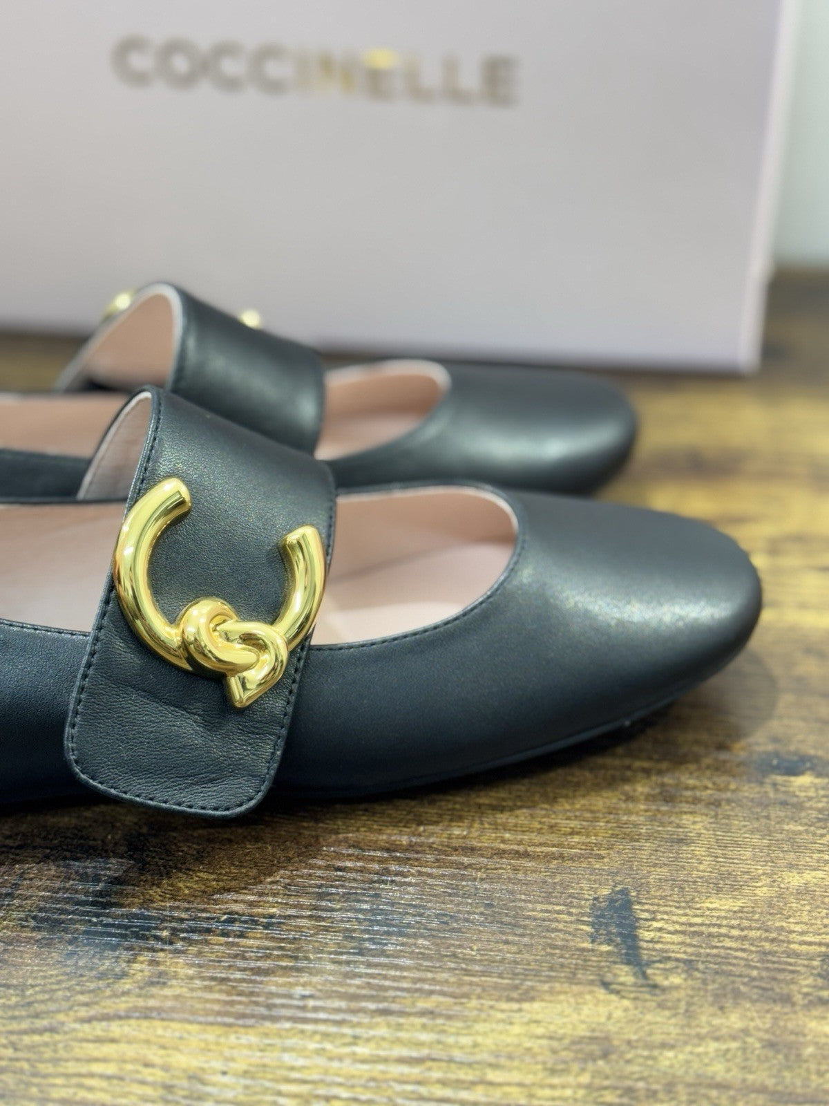 Coccinelle Ballerina  Pelle Nero  Casual Scarpa Coccinelle Donna 40