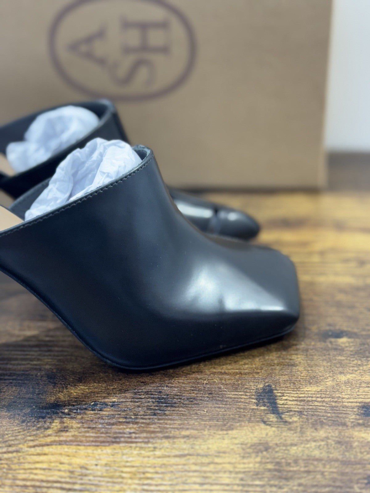 Ash Angie  Mules Pelle Nero   Casual Ash Scarpa Donna 36