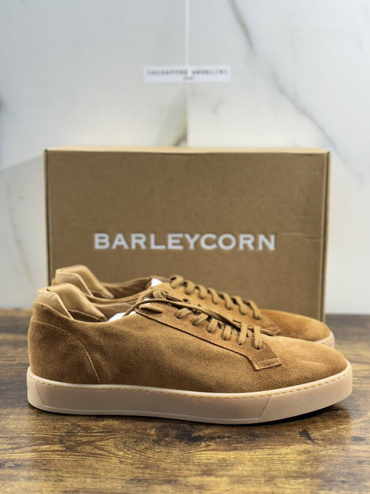 Barleycorn Sneaker Uomo Lord In Suede Brown  Casual Men Shoes 46