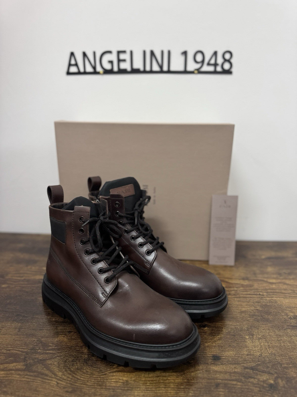 Fabi Anfibio   Pelle Marrone Extra Light Casual Fabi Uomo 42