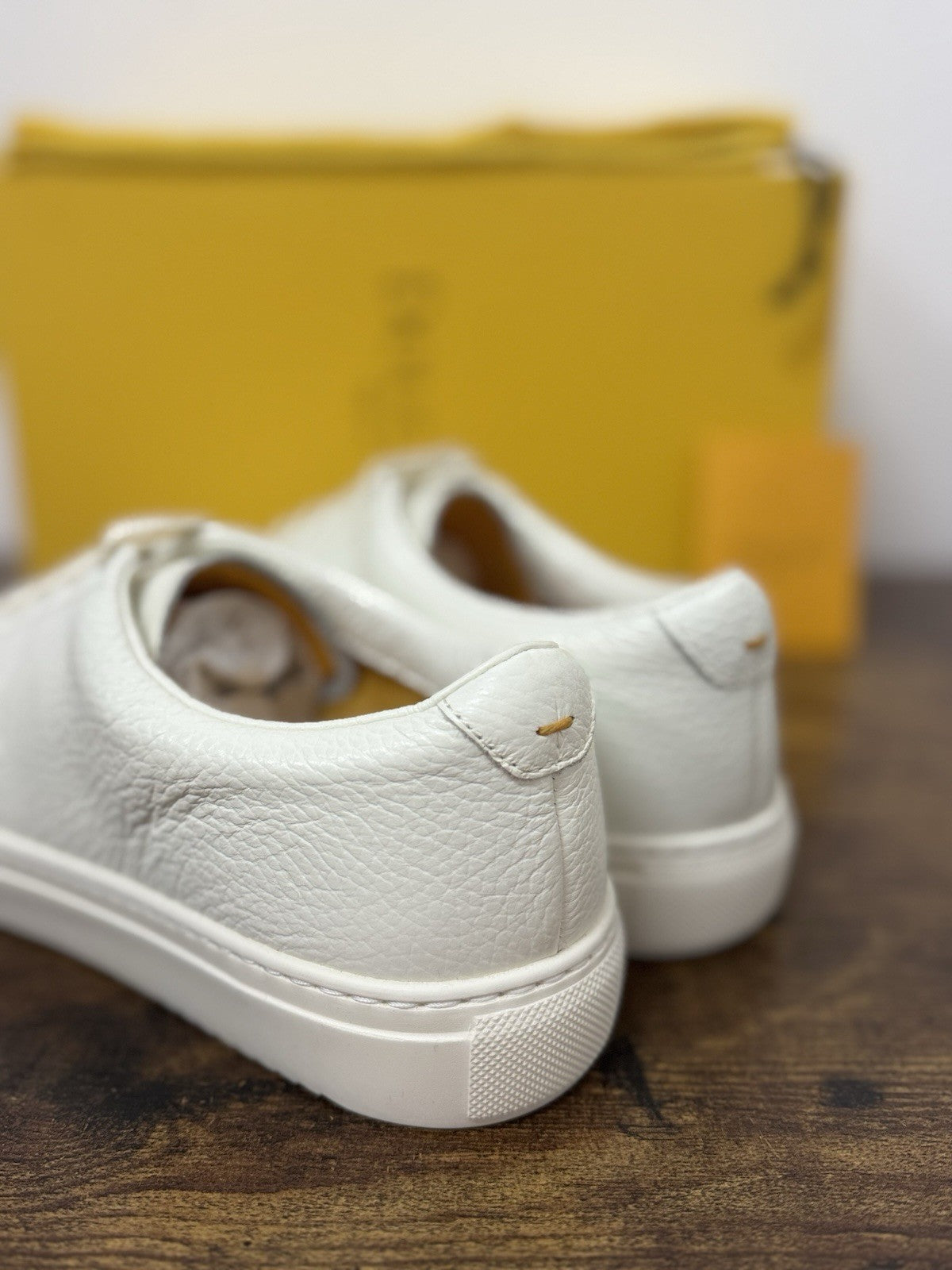 Doucal’s Sneaker Pelle Bianca Icon Casual Scarpa Uomo 42