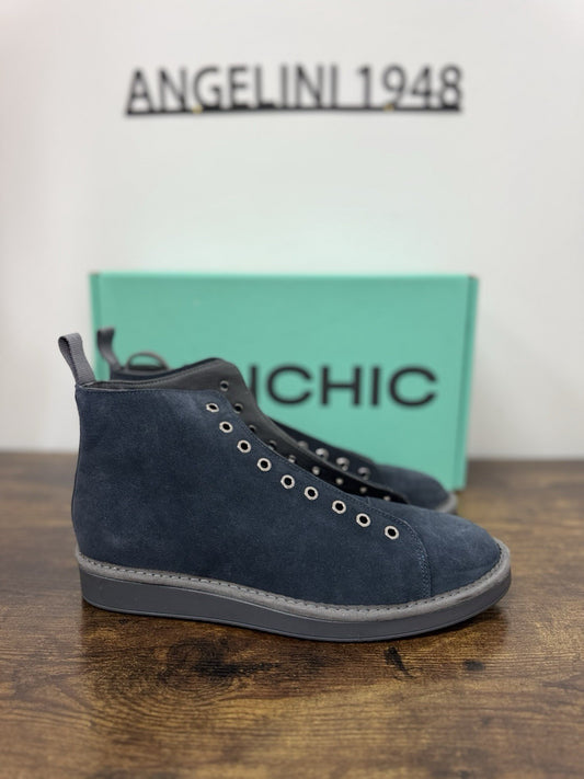 Panchic Ankle Boot Suede Blu      Casual Boot Uomo 44