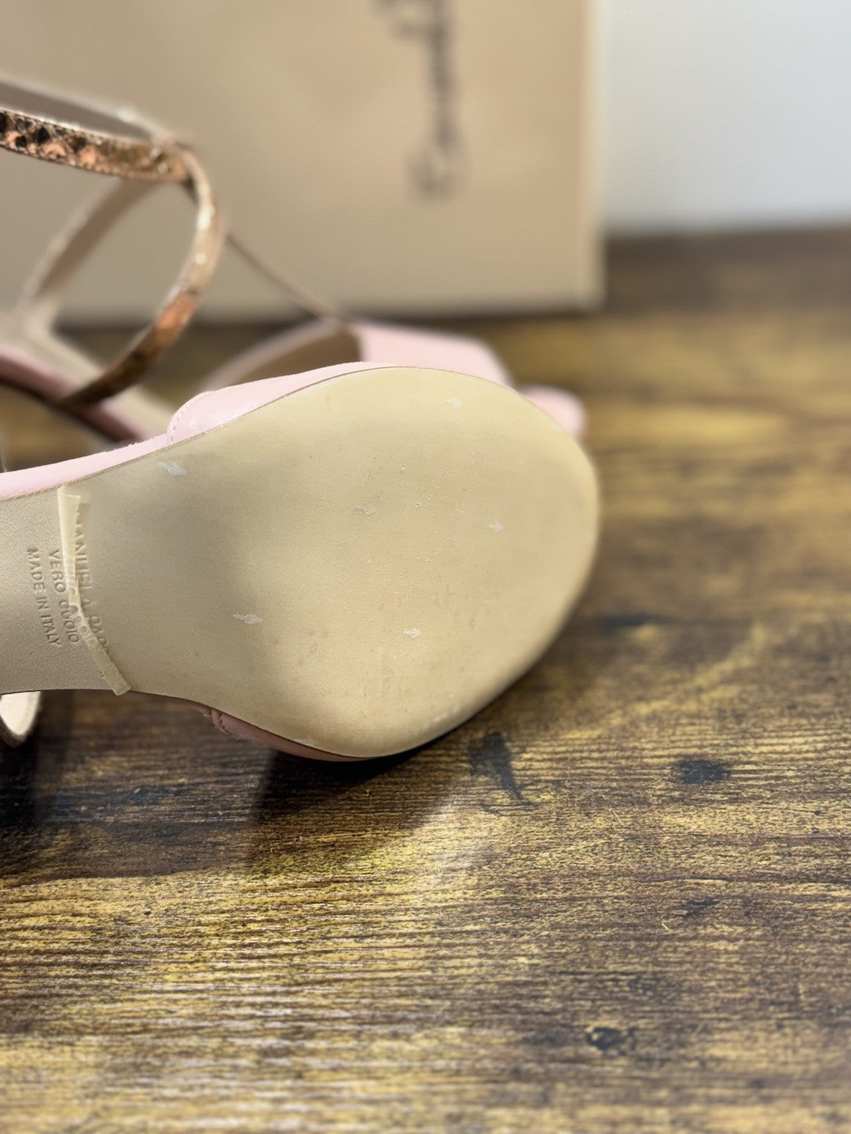 Emanuela Passeri Sandalo  Pelle Cipria   Casual Scarpa Donna 40