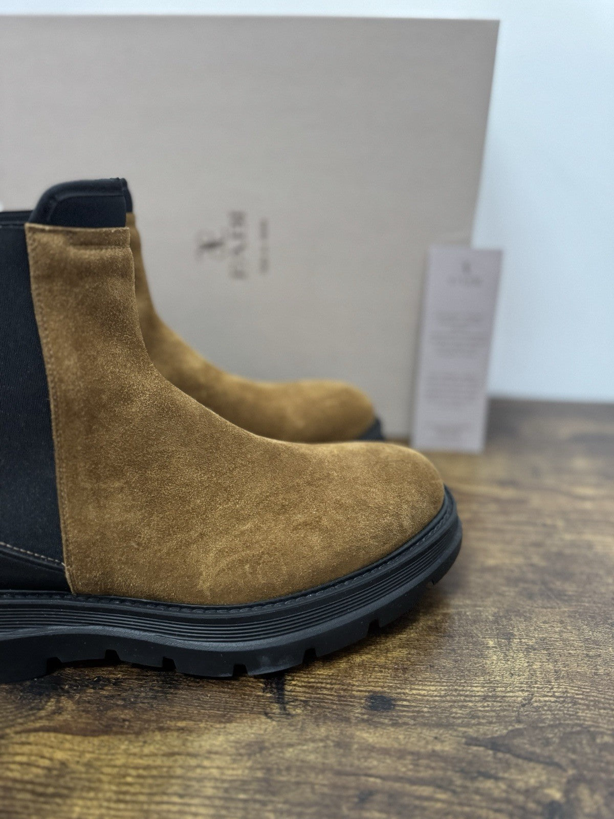 Fabi Chelsea Boot Suede Tabacco Extra Light Casual Fabi Uomo 41